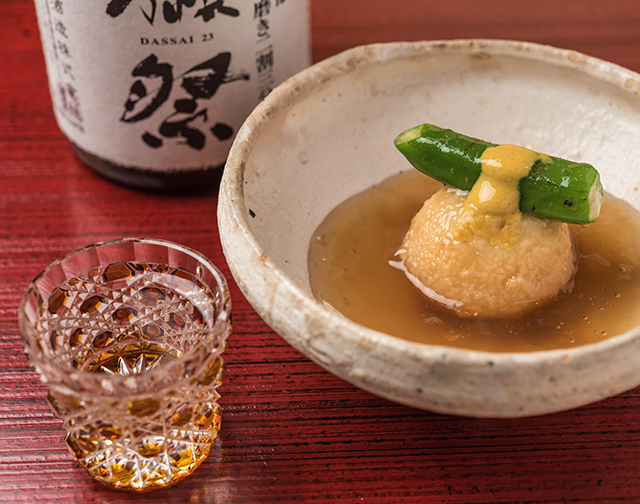 日本酒と煮物